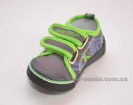 Текстильные кеды-мокасины для мальчика