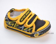 Текстильные кеды-мокасины для мальчика