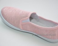 Текстильні мокасини для дівчинки