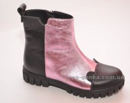 Кожаные сапоги для девочек