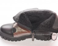 Кожаные сапоги для девочек