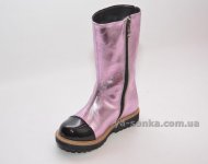 Кожаные сапоги для девочек