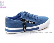 Кеды - мокасины фирмы Clibee для девочек