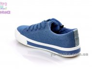 Кеды - мокасины фирмы Clibee для девочек