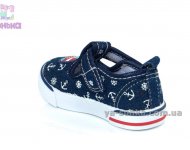 Текстильные кеды-мокасины для мальчика