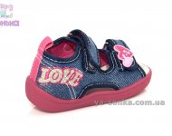 Текстильные босоножки для девочки