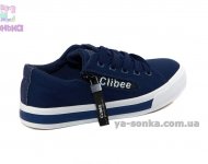 Кеды - мокасины для девочек фирмы Clibee