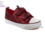 Кеды-мокасины из текстиля  для девочек