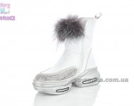 Шкіряне зимове взуття дівчаткам