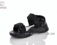 Черные сандалии для девочки