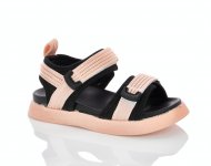 В "рубчик" сандалі для дівчинки