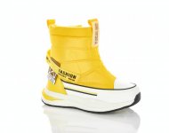 Яркие дутики зимние сапожки детям