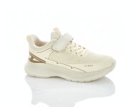 Светлые бежевые кроссовки девочкам