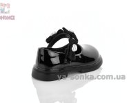 Черные туфли для маленьких девочек