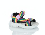 Босоножки "радуга" девочкам