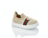 Детские текстильные мокасины