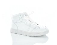 Высокие белые кроссовки для детей