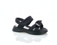 Черные босоножки для девочек