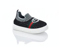 Детские текстильные мокасины