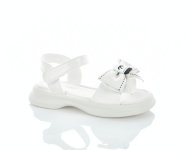 Босоножки с декоративным бантом девочкам
