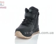 Дитяче зимове взуття чорного кольору для дівчат