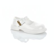 Белые туфли Love для девочки