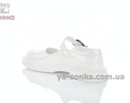 Белые праздничные туфли для девочки