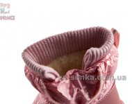 Розовые теплые зимние сапожки Аpawwa для девочек