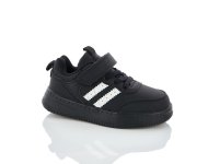 Классические детские кроссовки Clibee черного цвета