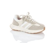 Бежевые детские кроссовки Apawwa на липучке