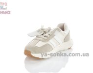 Бежевые детские кроссовки Apawwa на липучке