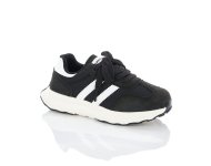 Черные детские кроссовки Apawwa на липучке