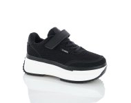 Чорні масивні кросівки для дівчаток