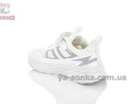 Белые детские кроссовки Apawwa с вставками сетки