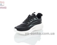 Чорні текстильні кросівки Apawwa