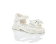 Сандалии с бантом для маленьких девочек