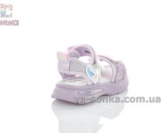 Босоножки фиолетовые спортивные девочкам