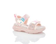 Босоножки розовые спортивные девочкам