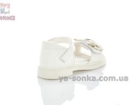 Модные сандалии с фиксированной пяткой для девочки