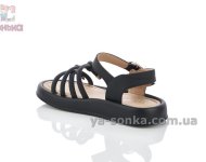 Сандалії Clibee чорного кольору на дівчаток