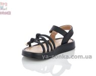 Сандалії Clibee чорного кольору на дівчаток