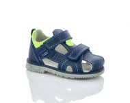 Сандалии детские кожаные закрытые