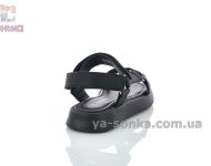 Черные сандалии девочкам