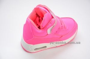 Ботинки-кроссовки для девочки с подсветкой