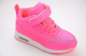 Ботинки-кроссовки для девочки с подсветкой