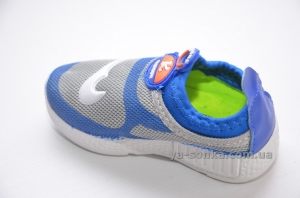 Кроссовки-мокасины сетка для мальчика