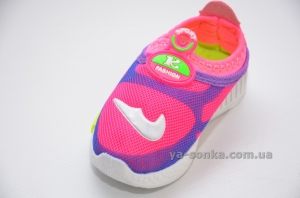 Кроссовки-мокасины сетка для девочки