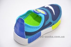 Кроссовки-мокасины сетка для мальчика