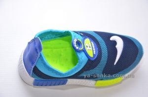 Кроссовки-мокасины сетка для мальчика
