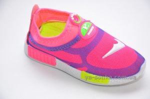 Кроссовки-мокасины сетка для девочки